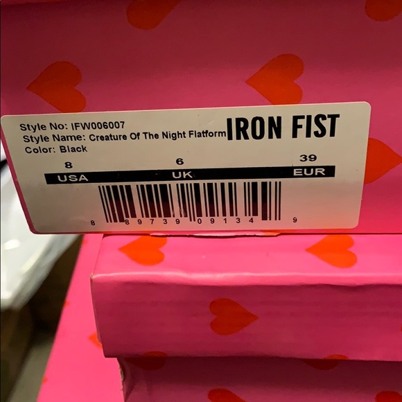 Iron Fist Creature of the Night platform shoes - Picture 8 of 8